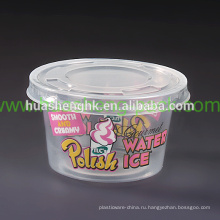 Цена завода Пищевой Ясно PP Круглый 4 унции Одноразовые Пластиковые Чашки Мороженого